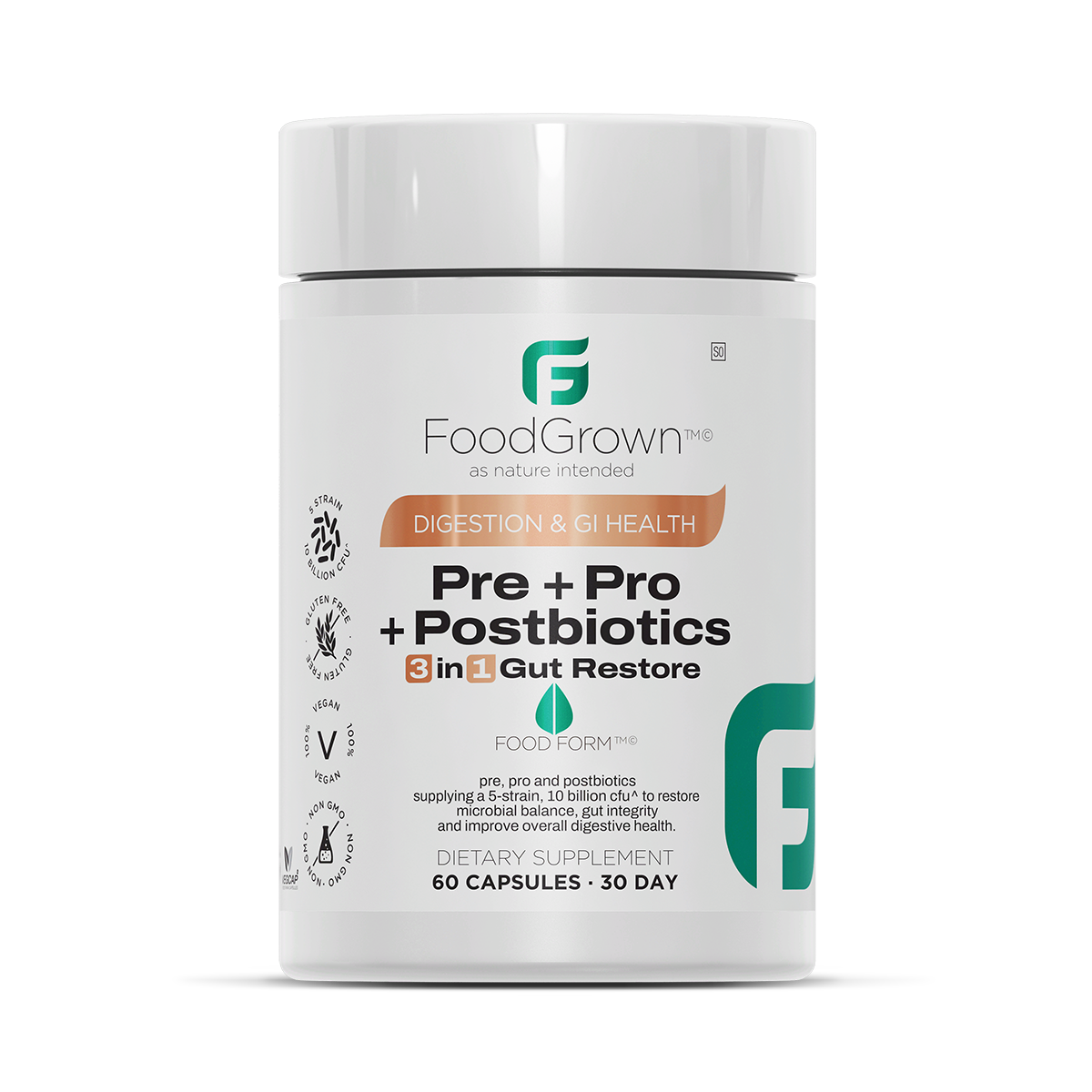 Pre + Pro + Postbiotics